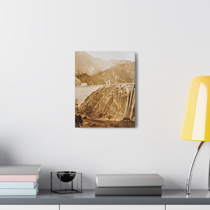 Back View Morris Dam Spillway Canvas Gallery Wraps 11″ x 14″ 1.25"