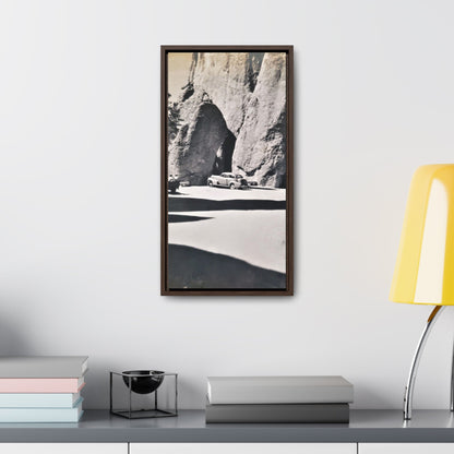 At the Needles Gallery Canvas Wraps Vertical Frame 10″ x 20″ Premium Gallery Wraps (1.25″) Walnut