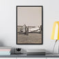 Army Pursuit Plane Ames Airport 1939 Gallery Canvas Wraps Vertical Frame 16″ x 24″ Premium Gallery Wraps (1.25″) Black