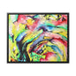 Vortex Gallery Canvas Wraps, Horizontal Frame 20″ x 16″ Black 1.25"