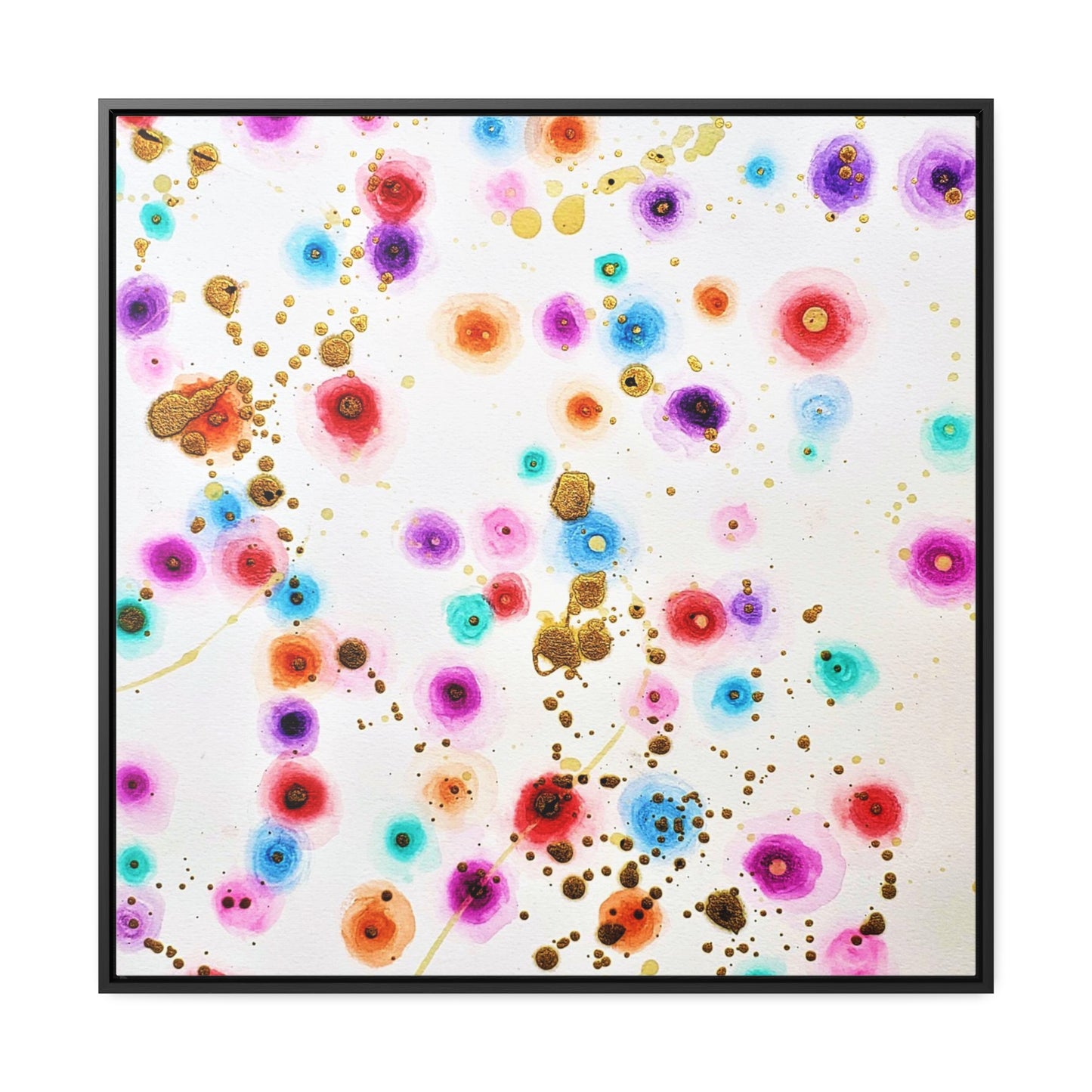 Bloom Gallery Canvas Wraps, Square Frame