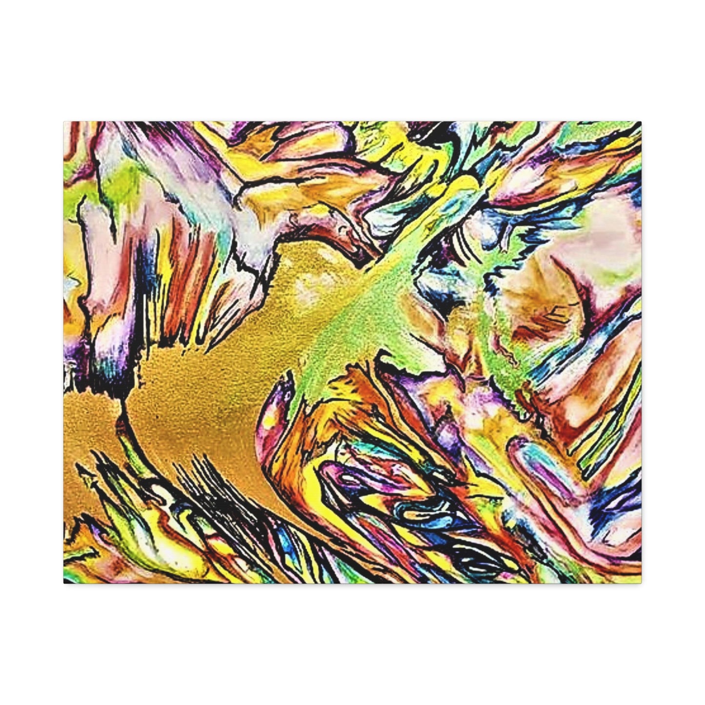 Phoenix Rising Stretched Canvas