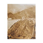 Back View Morris Dam Spillway Satin Canvas Stretched 24" x 30" (Vertical) 1.5"