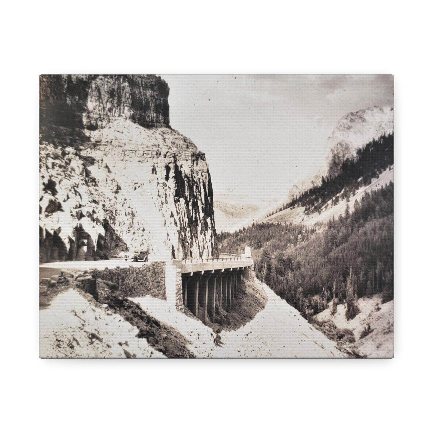 Golden Gate Canyon Colorado Stretched Canvas