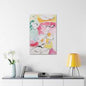 Abstract Face Canvas Gallery Wraps - Kia Day Design