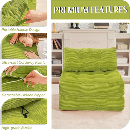 Emerald Convertible Sleeper Sofa Bed With Backrest- ShipItFurniture- {{Product type}}