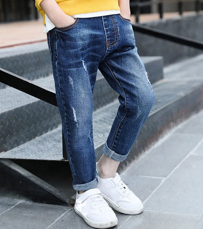 Boys Straight Denim Jeans