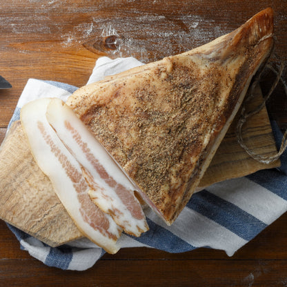 Handcrafted Guanciale - Approximately 8 ounces -