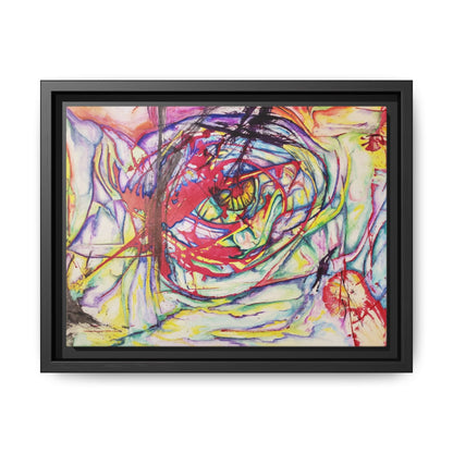 The Eye Framed Art Print - Kia Day Design