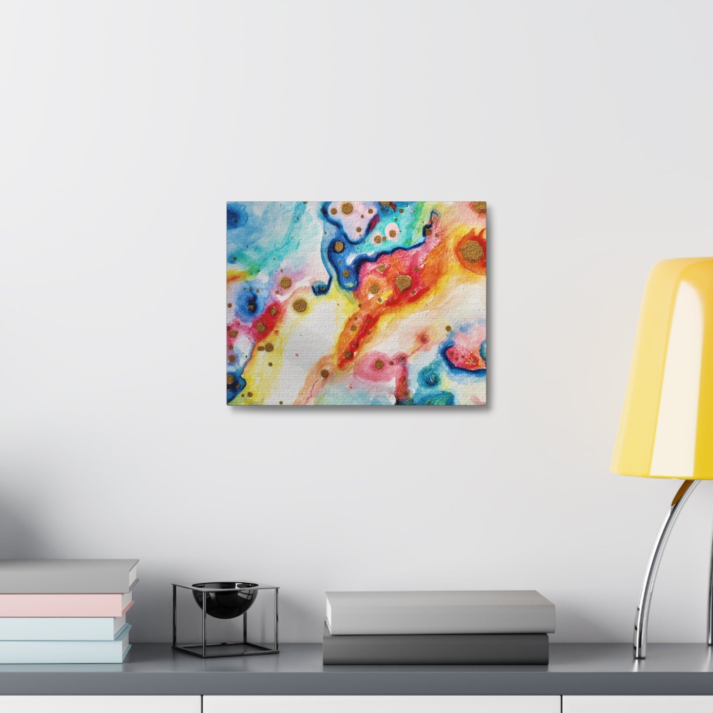 Blue Sky Angel Stretched Canvas