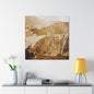 Back View Morris Dam Spillway Canvas Gallery Wraps 36″ x 36″ 1.25"