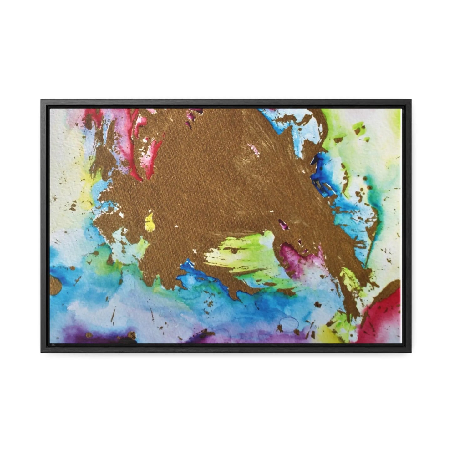 Through The Vapor Gallery Canvas Wraps, Horizontal Frame 24″ x 16″ Premium Gallery Wraps (1.25″)