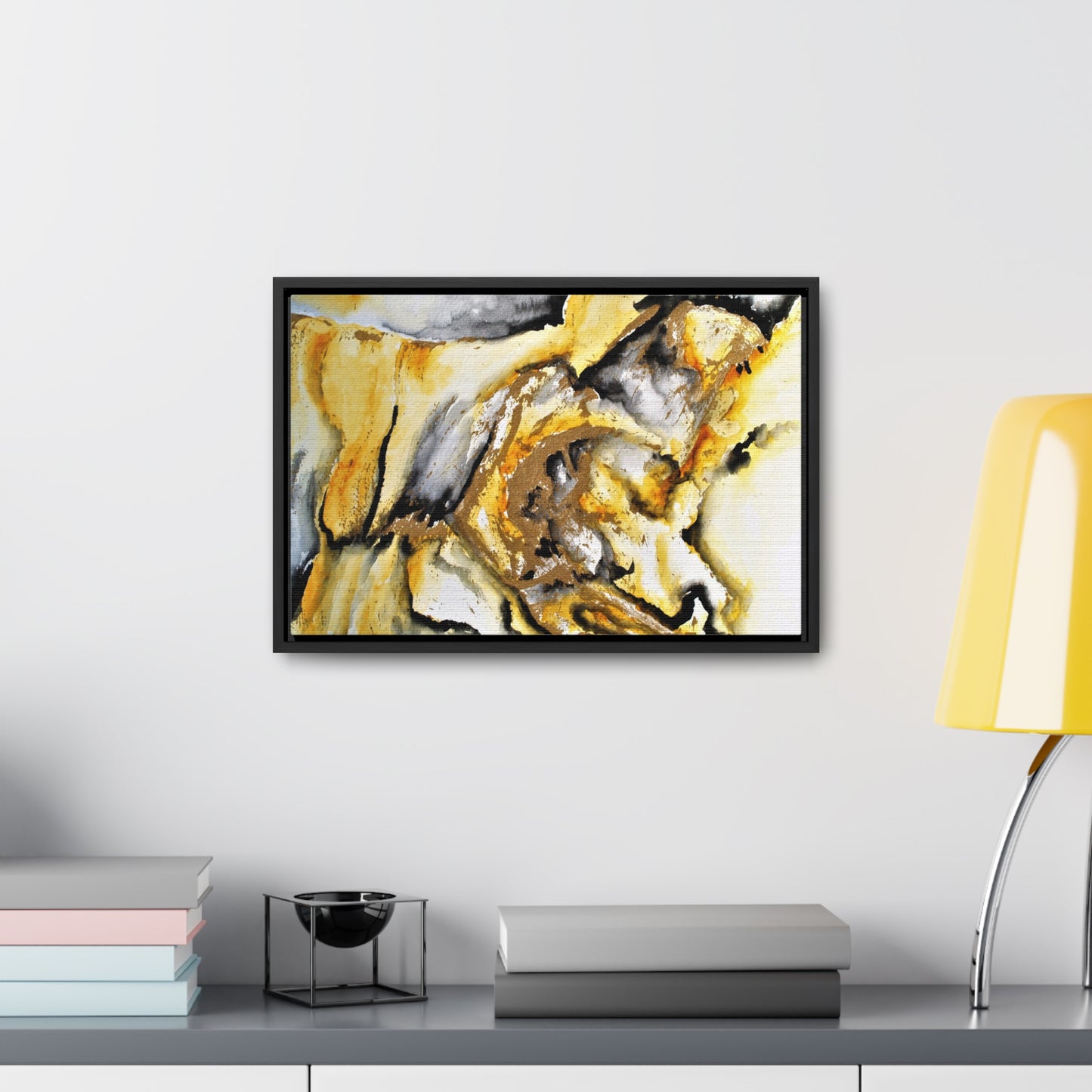 Tiger Stripe Gallery Canvas Wraps, Horizontal Frame