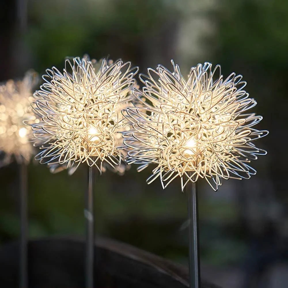 Dandelion Solar Garden Lights Waterproof Outdoor LED Landscape Lights