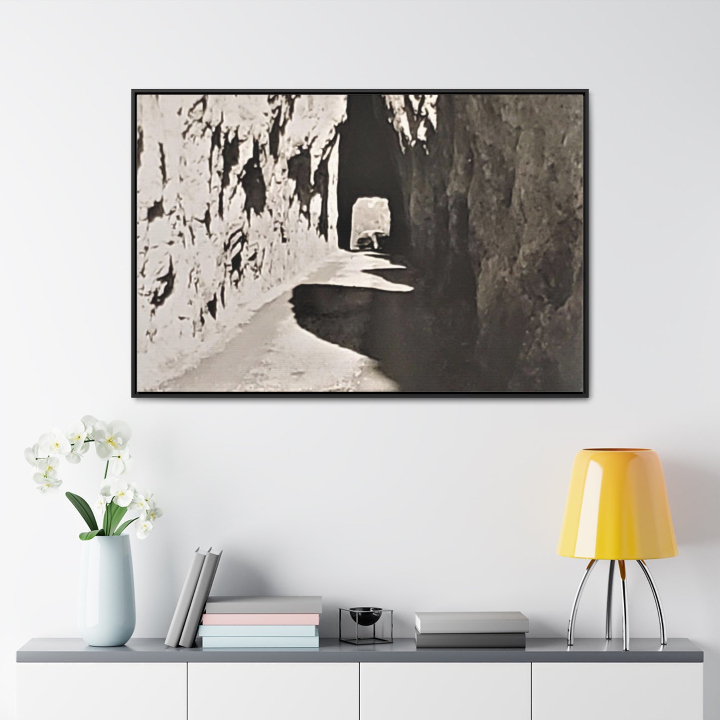 Tunnel at The Needles Gallery Canvas Wraps, Horizontal Frame