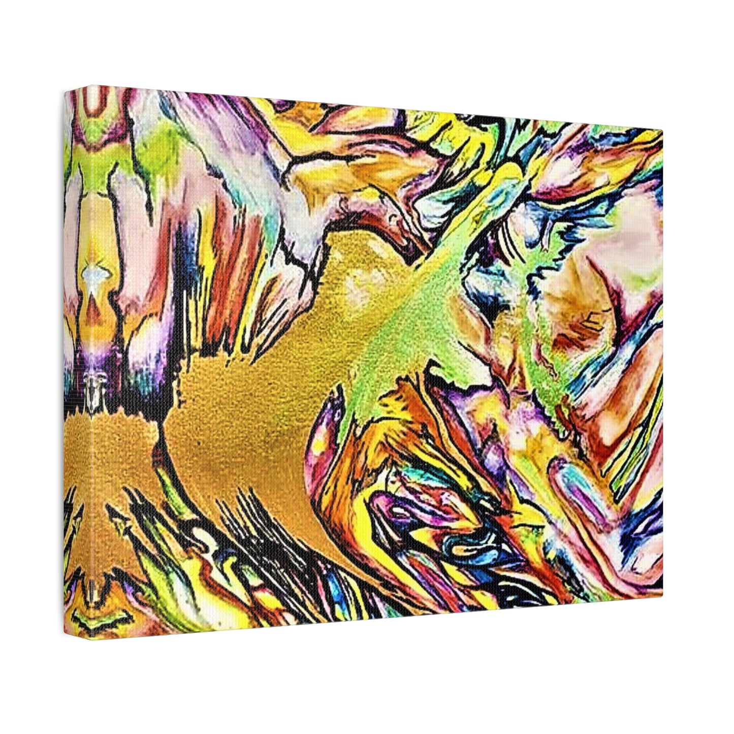 Phoenix Rising Stretched Canvas