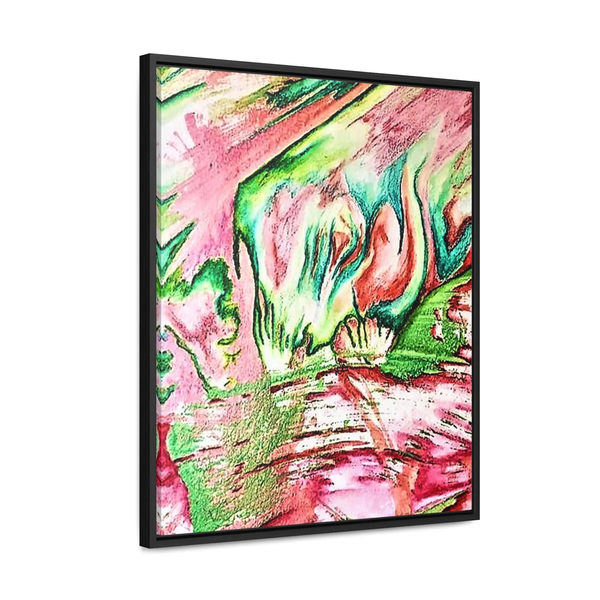 Pink Forest Gallery Canvas Wraps, Vertical Frame