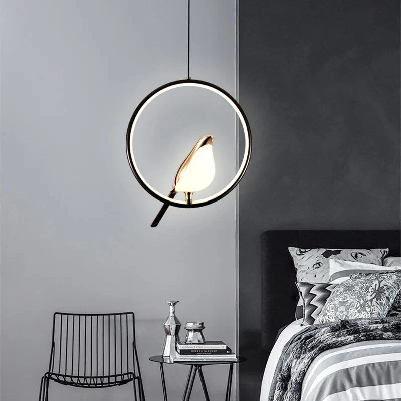 Modern Magpie Hanging Lamp Nordic LED Pendant Lights