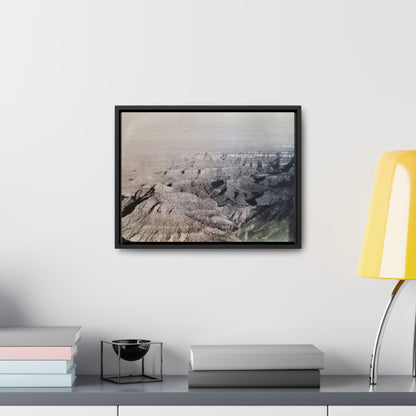 Grand Canyon Gallery Canvas Wraps Horizontal Frame 16″ x 12″ Black 1.25"
