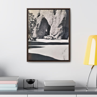 At the Needles Gallery Canvas Wraps Vertical Frame 16″ x 20″ Premium Gallery Wraps (1.25″) Walnut