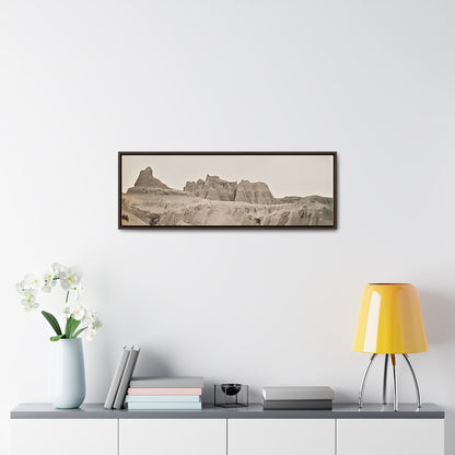 West Gallery Canvas Wraps Horizontal Frame 36″ x 12″ Walnut Premium Gallery Wraps (1.25″)