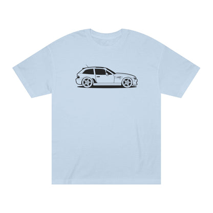 Another M Coupe Tee - Unisex American Apparel Classic T-Shirt - Powder Blue - T-Shirt