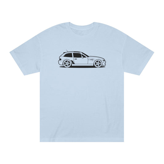 Another M Coupe Tee - Unisex American Apparel Classic T-Shirt - Powder Blue - T-Shirt