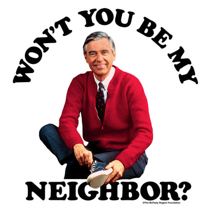 Mister Rogers Won't You Be My Neighbor T-Shirt - White- Tee Luv- {{Product type}}