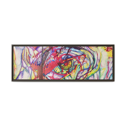 The Eye Framed Art Print - Kia Day Design