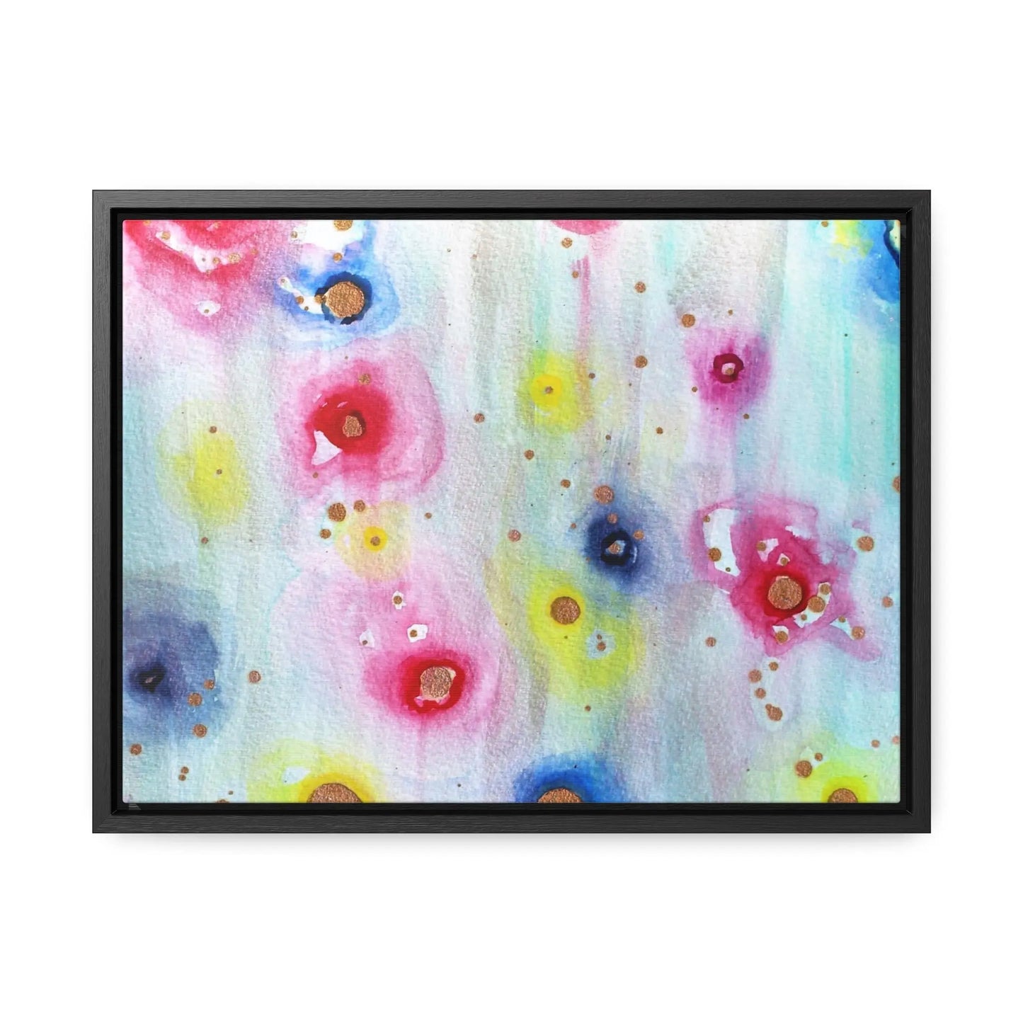 Raining Blooms Gallery Canvas Wraps, Horizontal Frame 16″ x 12″ Premium Gallery Wraps (1.25″)