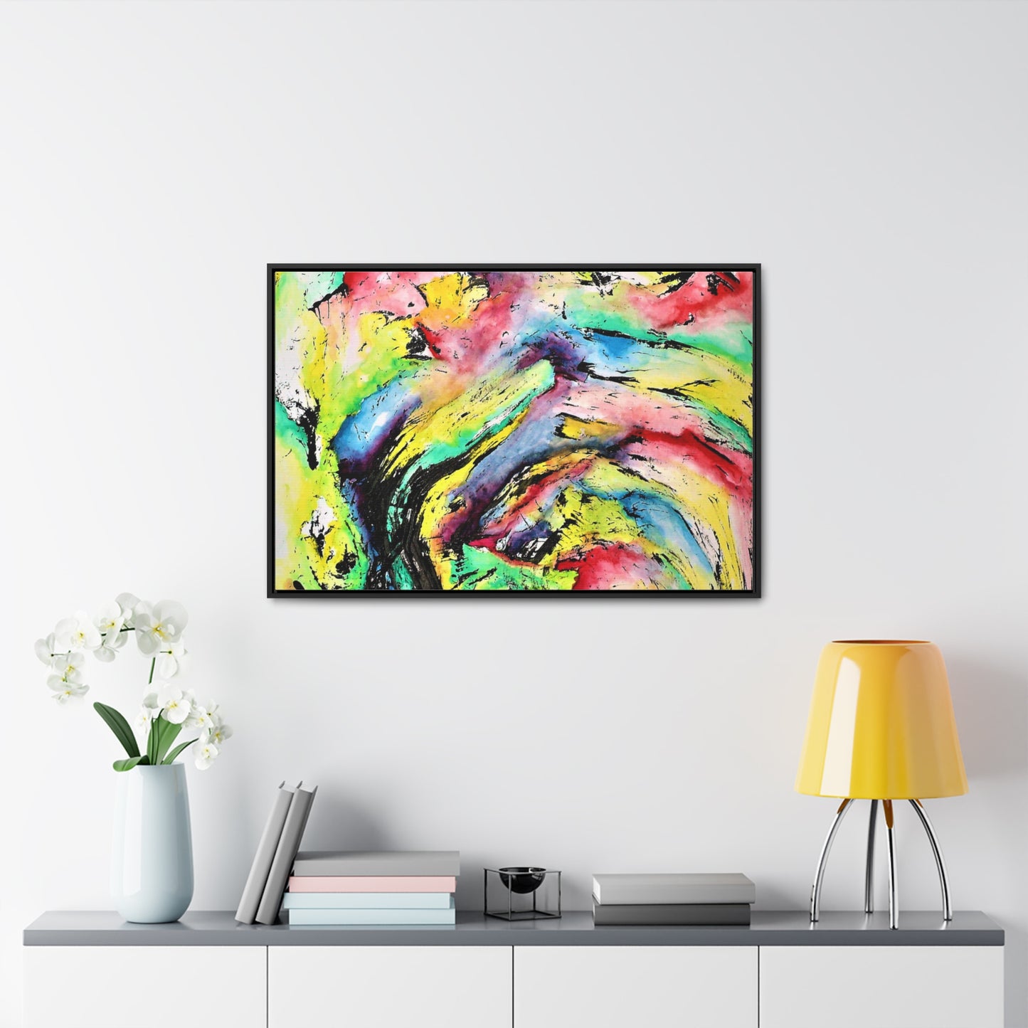 Vortex Gallery Canvas Wraps, Horizontal Frame