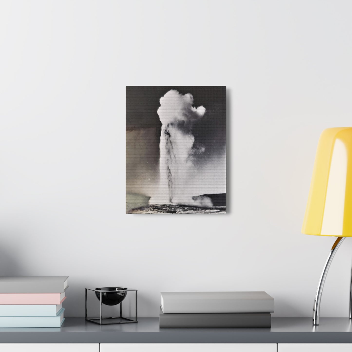 Old Faithful Geyser Yellowstone Canvas Gallery Wraps