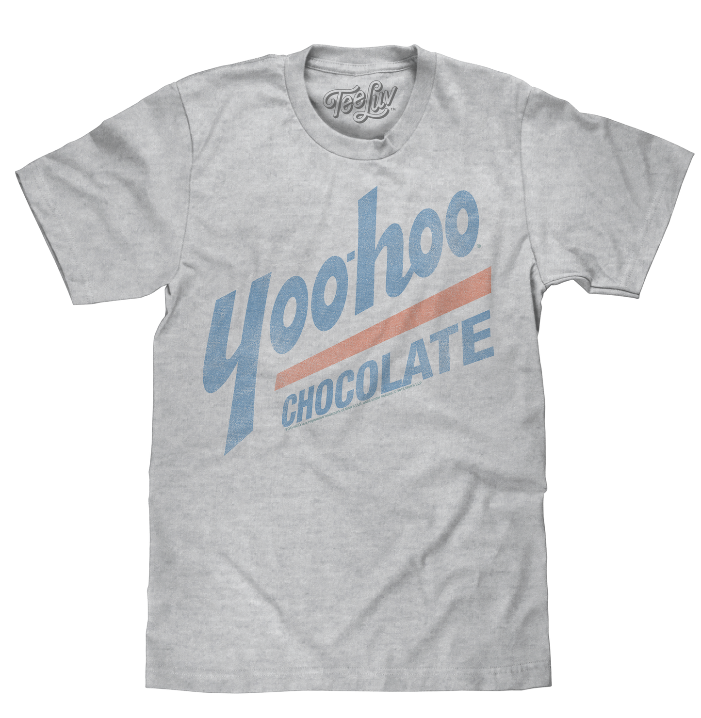 Yoo Hoo Logo T-Shirt - Gray- Tee Luv- {{Product type}}