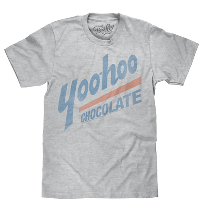 Yoo Hoo Logo T-Shirt - Gray- Tee Luv- {{Product type}}