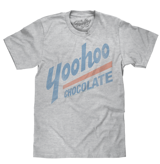 Yoo Hoo Logo T-Shirt - Gray - - mens tee