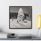 Liberty Cap Yellowstone Gallery Canvas Wraps Square Frame 20″ x 20″ 1.25" Walnut