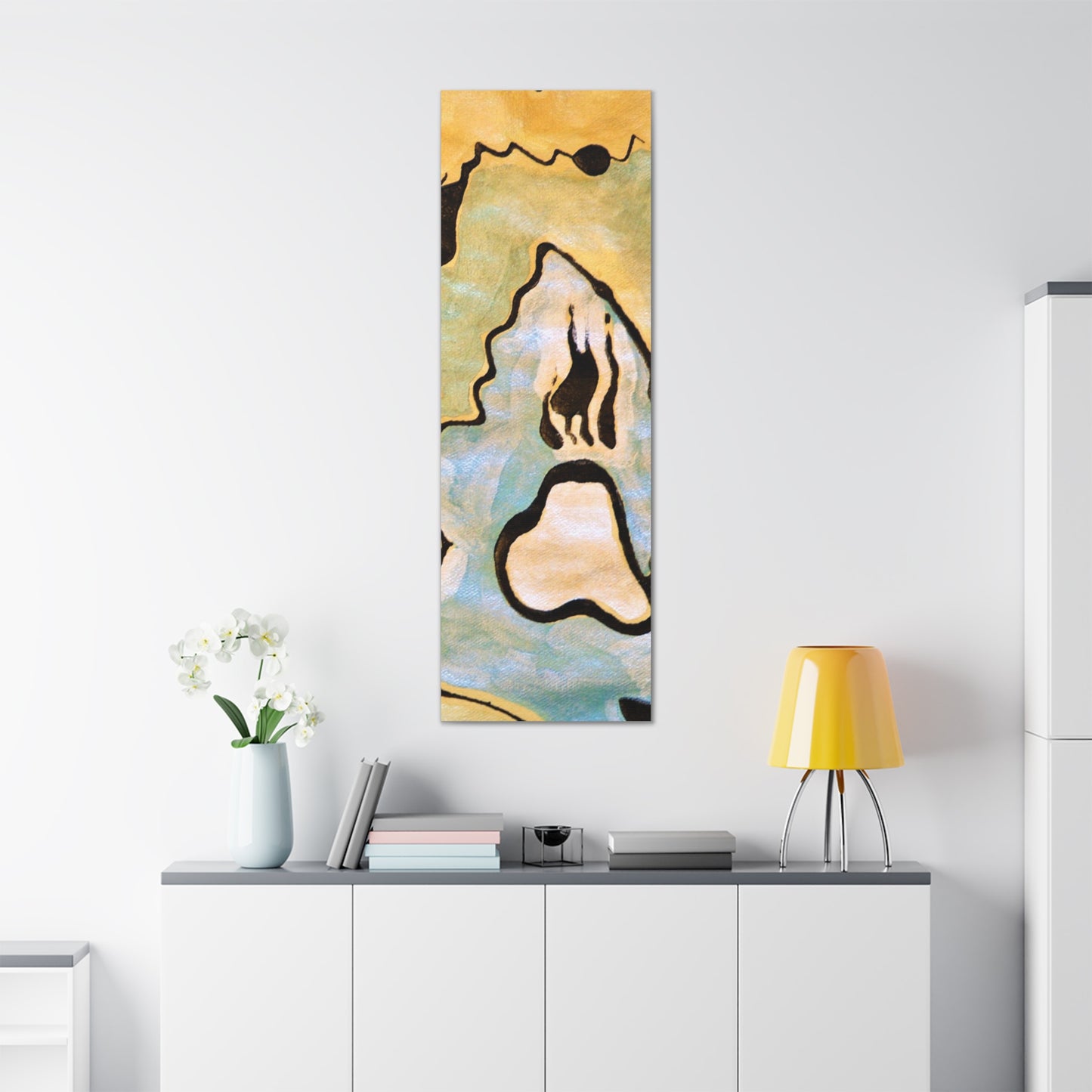 Screaming Ghost Canvas Gallery Wraps