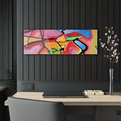 Atomic Dog Acrylic Prints 36" x 12" (Horizontal) Glossy