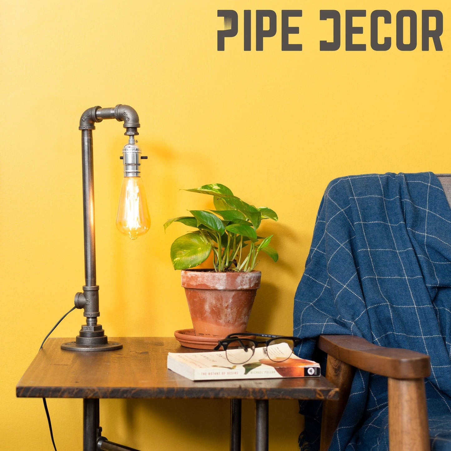 Reader Table Lamp By PIPE DECOR - - TABLE LAMP