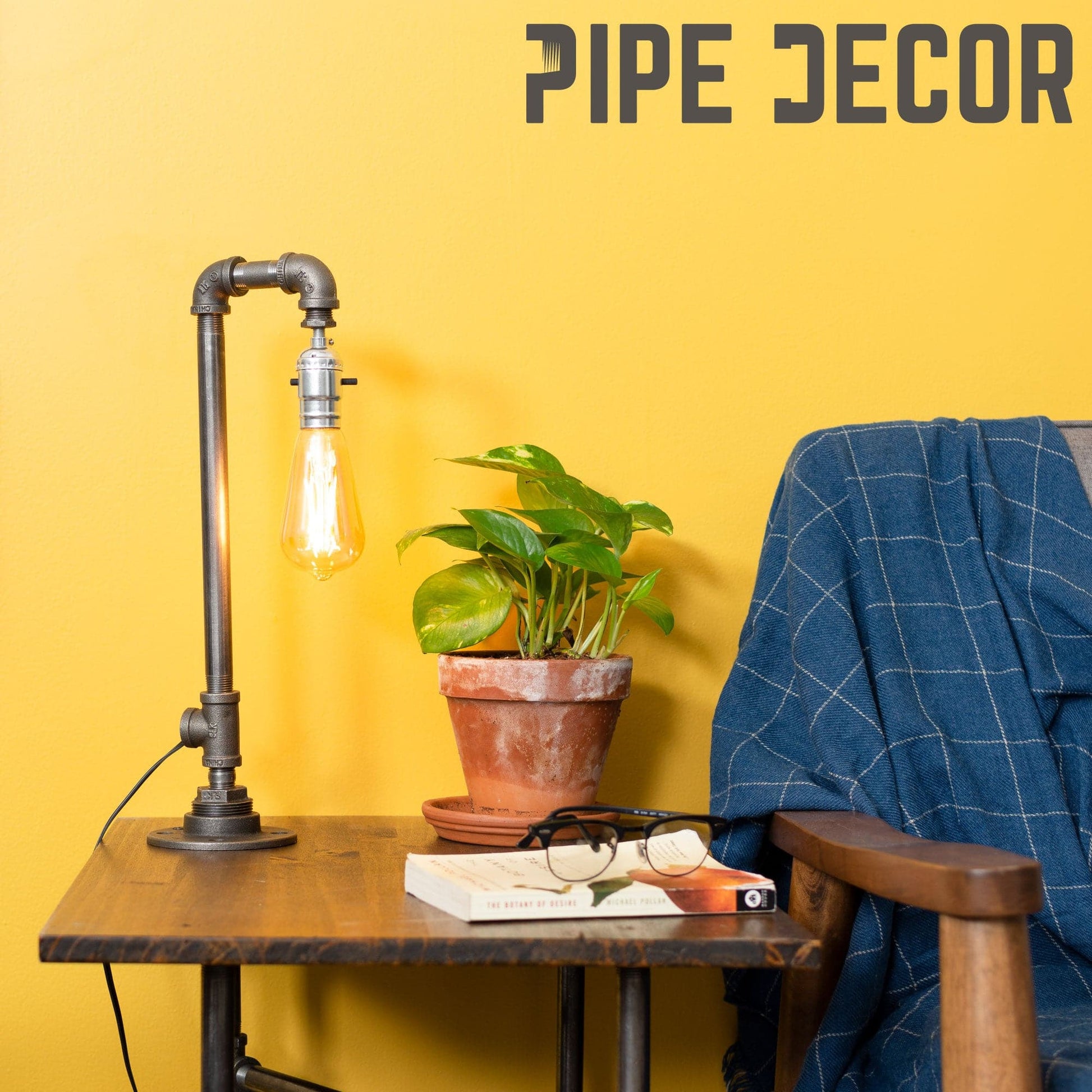 Reader Table Lamp By PIPE DECOR - - TABLE LAMP
