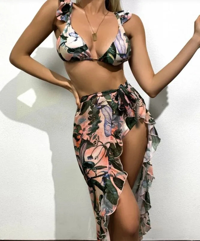 Bikini 3 Piece Women Swimwear