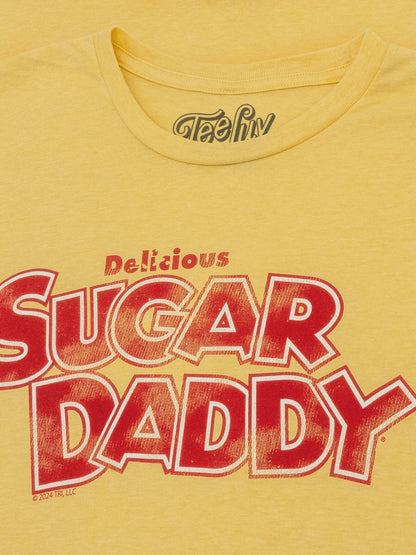 Delicious Sugar Daddy Candy T-Shirt - Light Yellow- Tee Luv- {{Product type}}