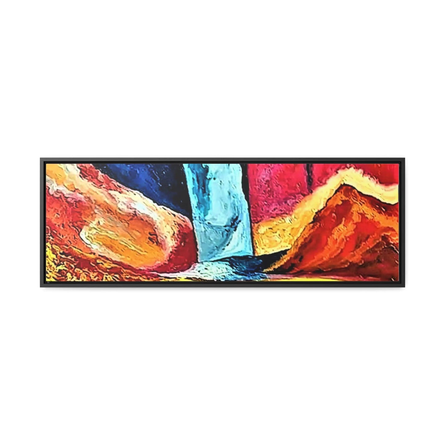 Pele Gallery Canvas Wraps, Horizontal Frame 36″ x 12″ Premium Gallery Wraps (1.25″)