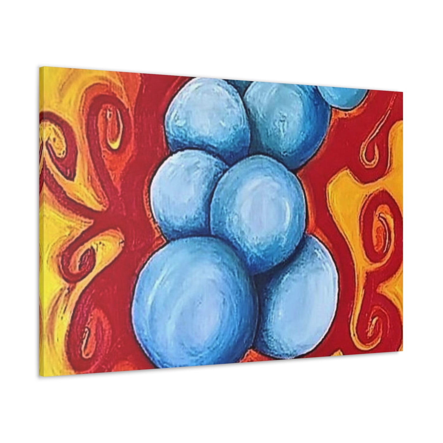 Blue Balls Canvas Gallery Wraps