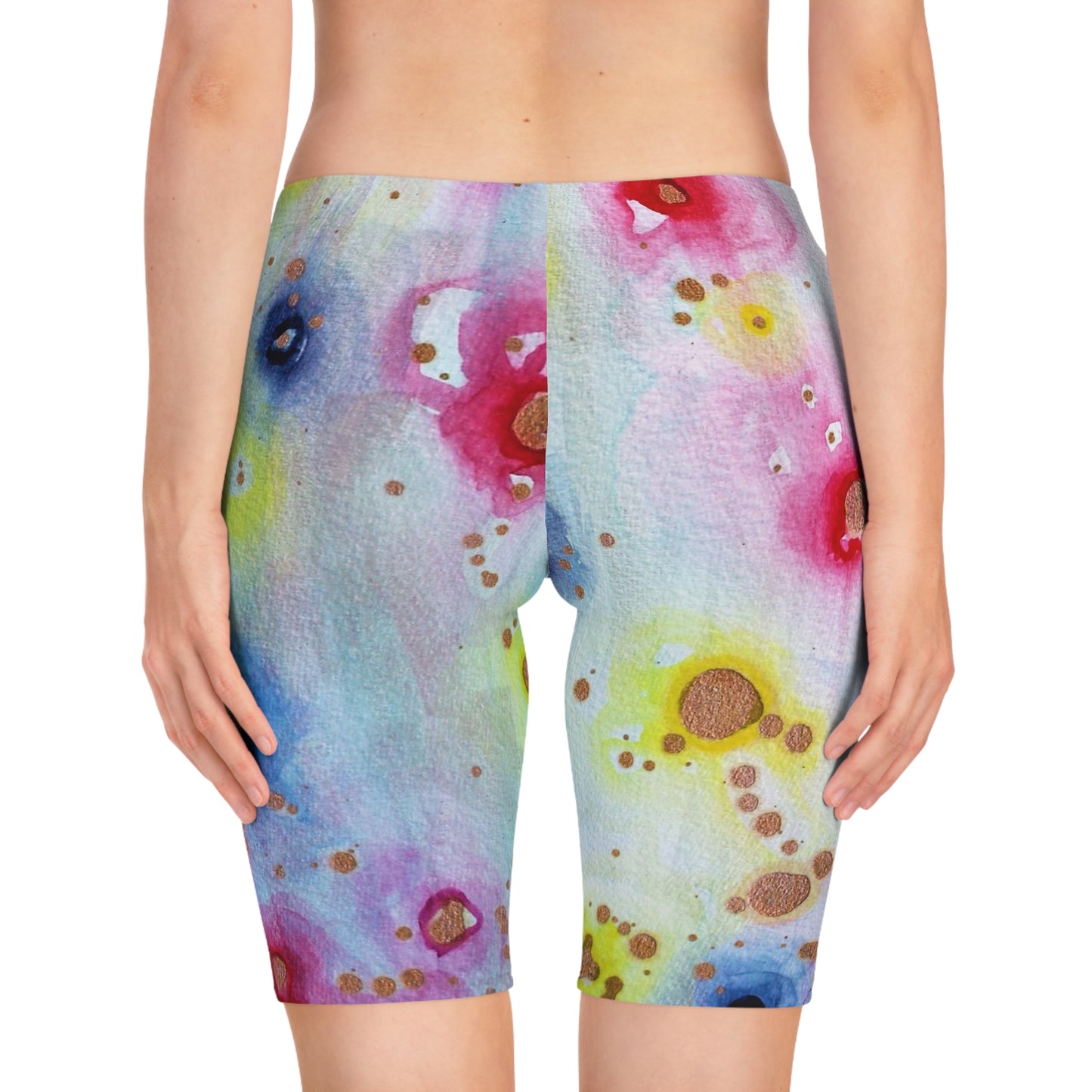 Raining Blooms Women's Bike Shorts