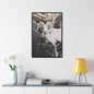 Yellowstone Big Horn Sheep Gallery Canvas Wraps Vertical Frame 24″ x 36″ Premium Gallery Wraps (1.25″) Black