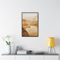 San Gabriel Dirt Fill Dam #1 Gallery Canvas Wraps, Vertical Frame Printify