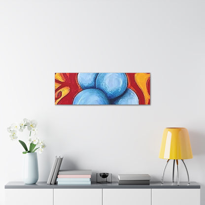 Blue Balls Canvas Gallery Wraps