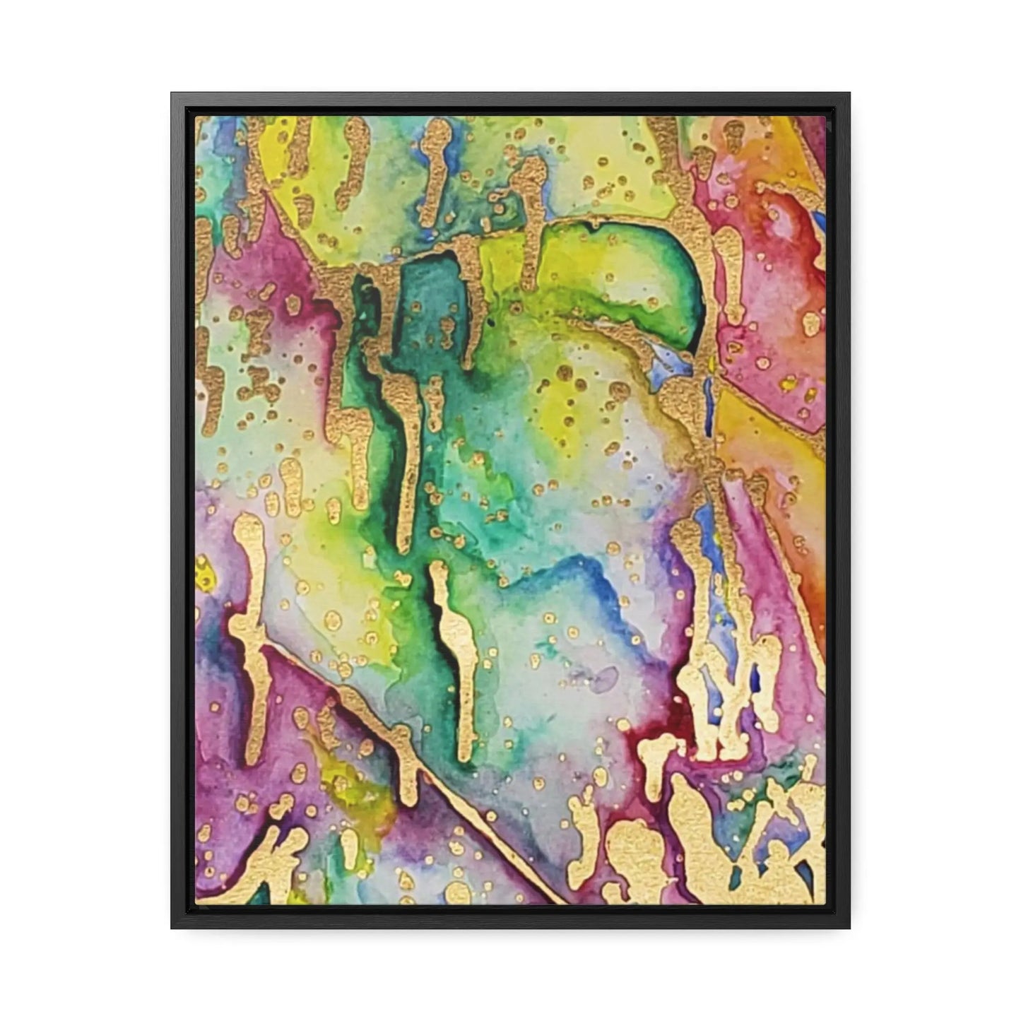 Acid Face Gallery Canvas Wraps, Vertical Frame 16″ x 20″ Premium Gallery Wraps (1.25″)