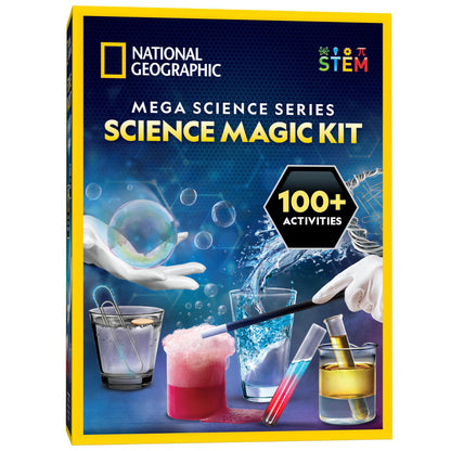 NATIONAL GEOGRAPHIC 100+ Science Magic Experiments – Exclusive Science & Magic Kit for Kids - n a - science kit